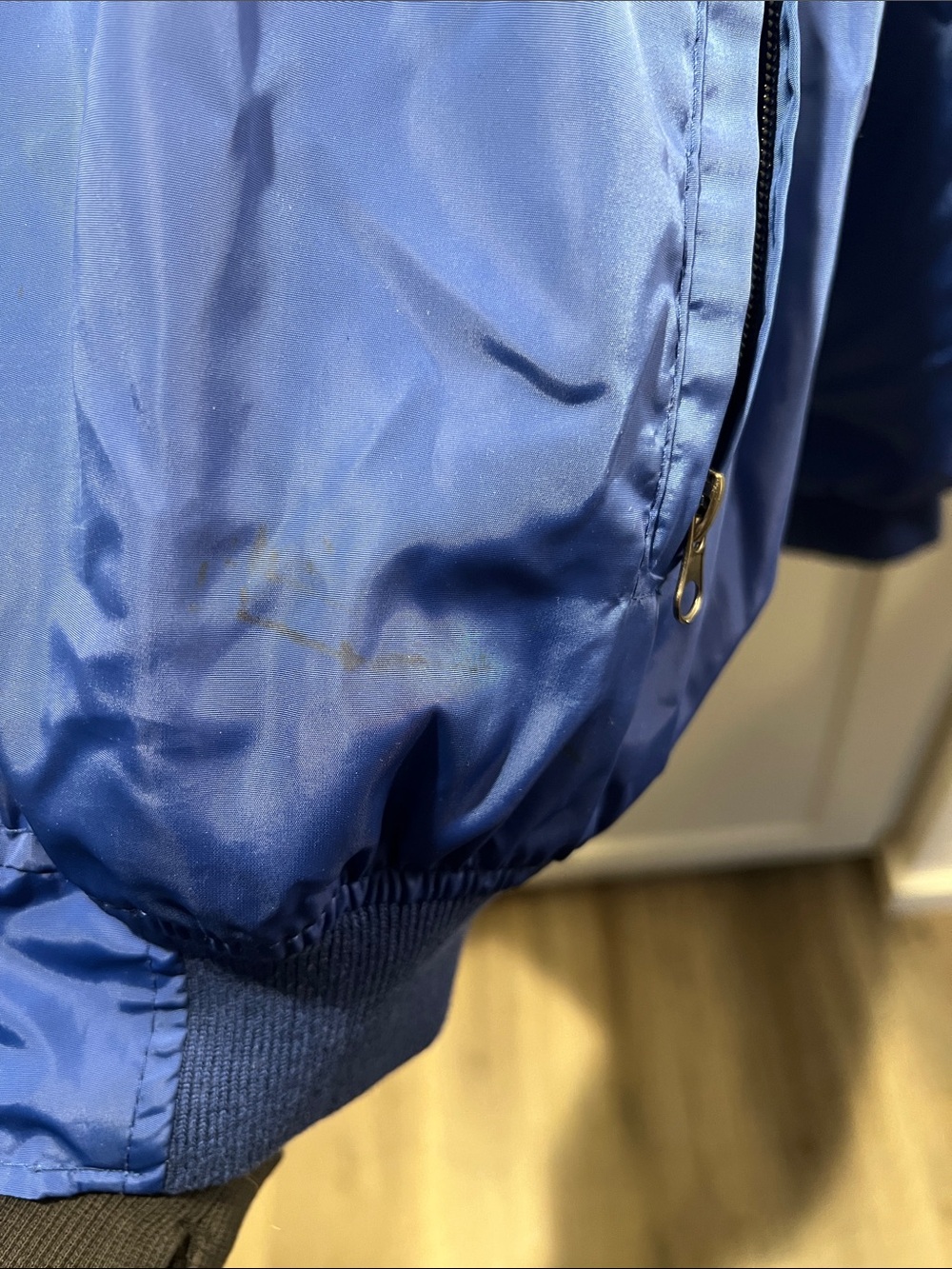 RARE Umbro El Salvador Royal Blue Track / bomber Jacket with embroidery - Picture 6 of 6